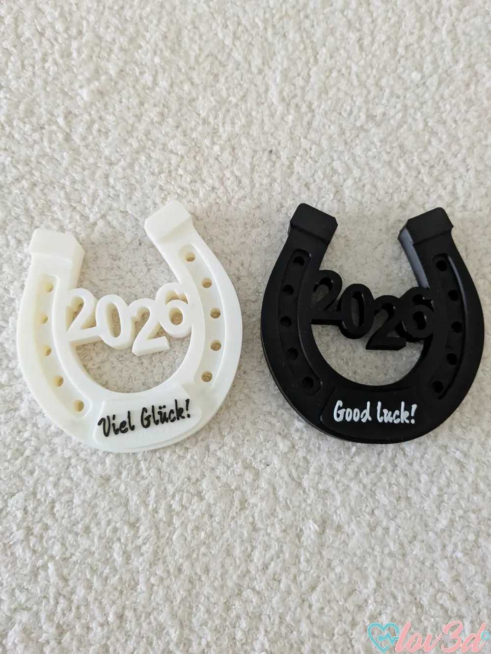 Ornamento decorativo da collezione con figurine portafortuna dal design speciale