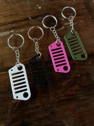 JEEP Grill Keychain/Earring