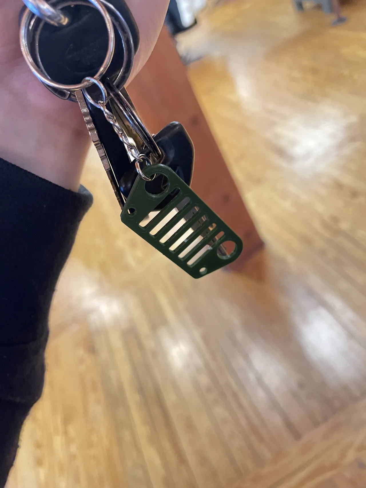 JEEP Grill Keychain/Earring view 2