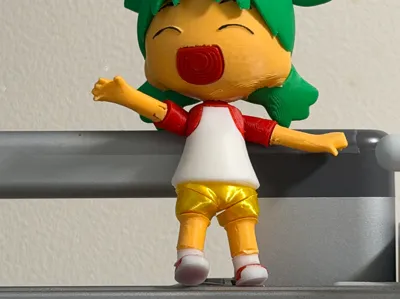 A manga character lookalike figure (no AMS)