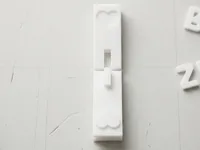 Tampon à gaufrer motif cœur — photo 1
