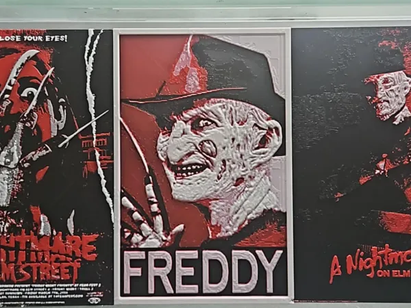 Affiche HueForge Freddy Krueger