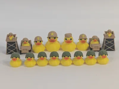 Army Duck Chess Set