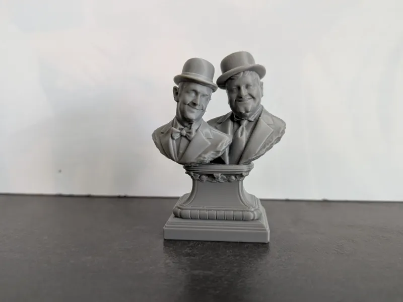 Vintage Laurel & Hardy  bust