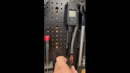 Topeak Shock Pump Mount for Lochwand/Pegboard EU
