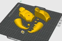 0.2mm layer, 2 walls, 15% infill, Only Body Splitted