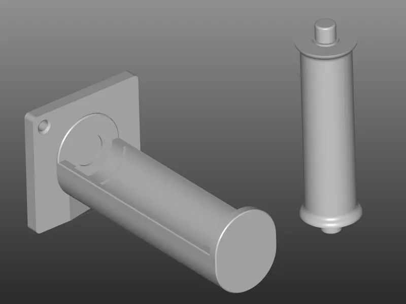 Wall Bearing Spool Holder
