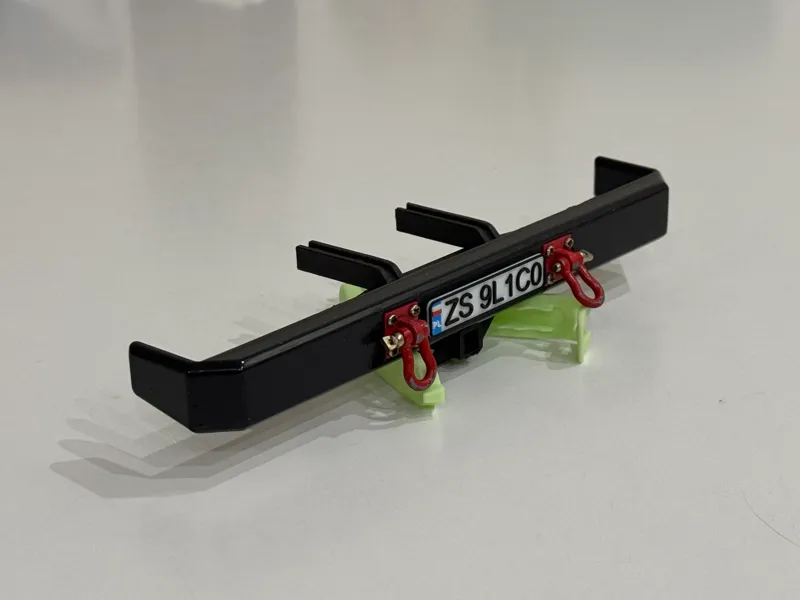 RC Crawler/Trial rear bumper with TRX4 mounts