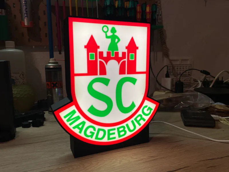 SCM Magdeburg Handball Lightbox