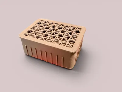 Mini Japanese Pattern Lift-Off Lid Gift Box
