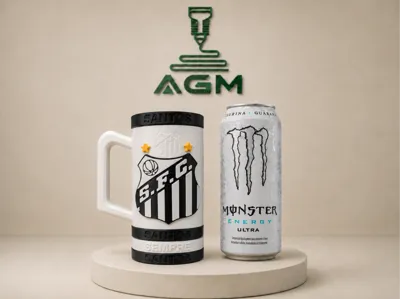 Can Holder with Handle 473ml and 500ml - Santos