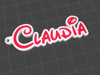 Llavero Claudia