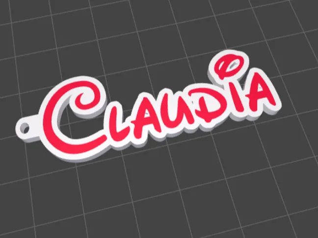 Llavero Claudia