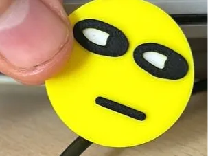 Emoji keychain