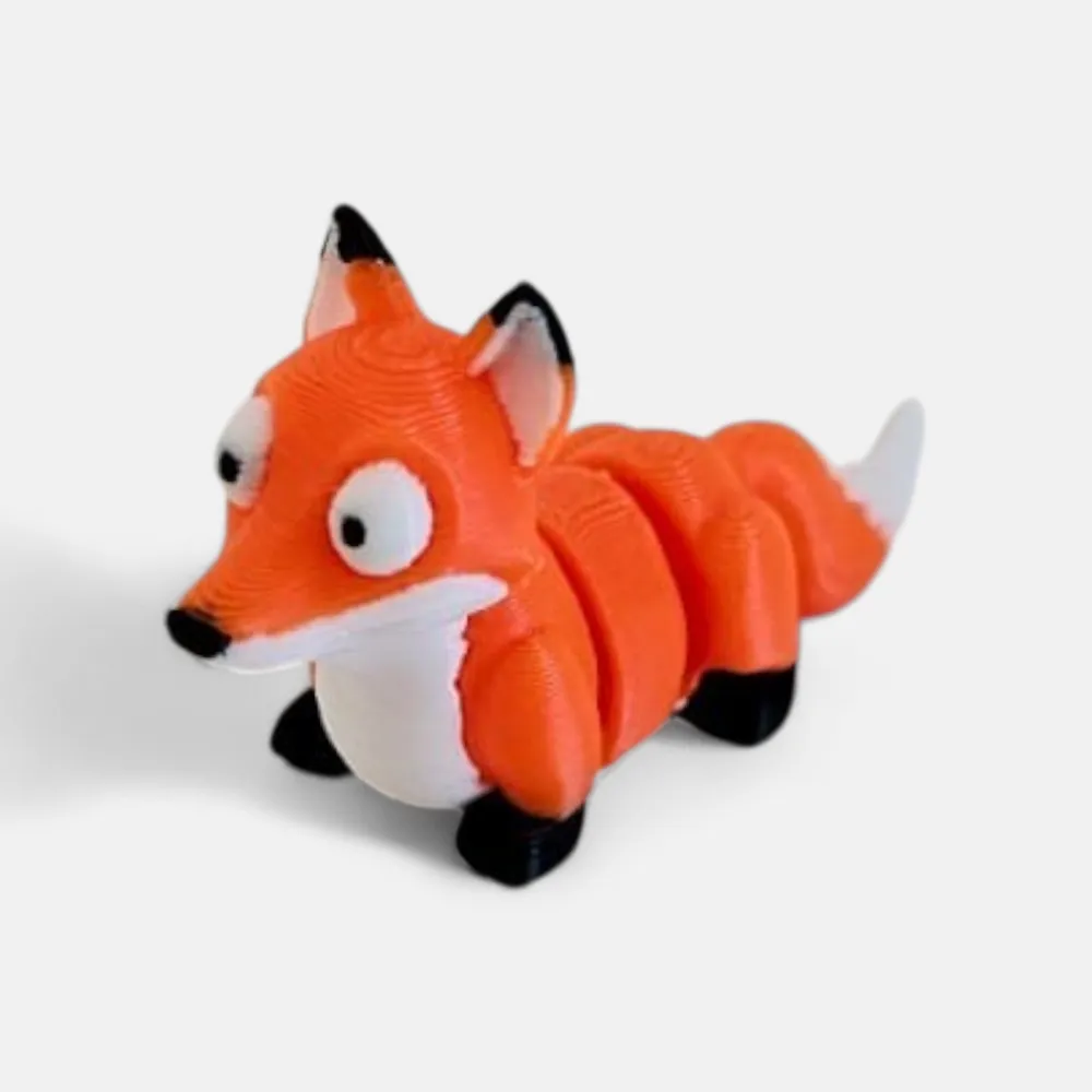Layer Llama - Flexi Fox - Free 3D Print Model - MakerWorld