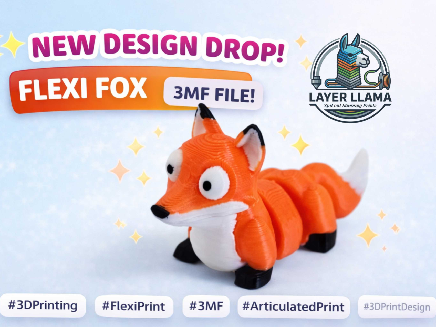 Layer Llama - Flexi Fox