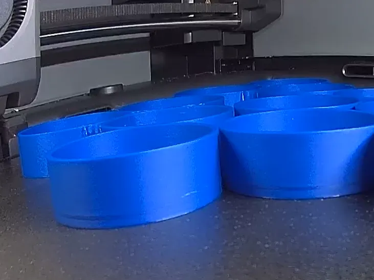 40.4mm Aluminium bar caps for storage