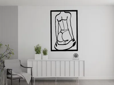 Wall Decor Sexy Woman 2