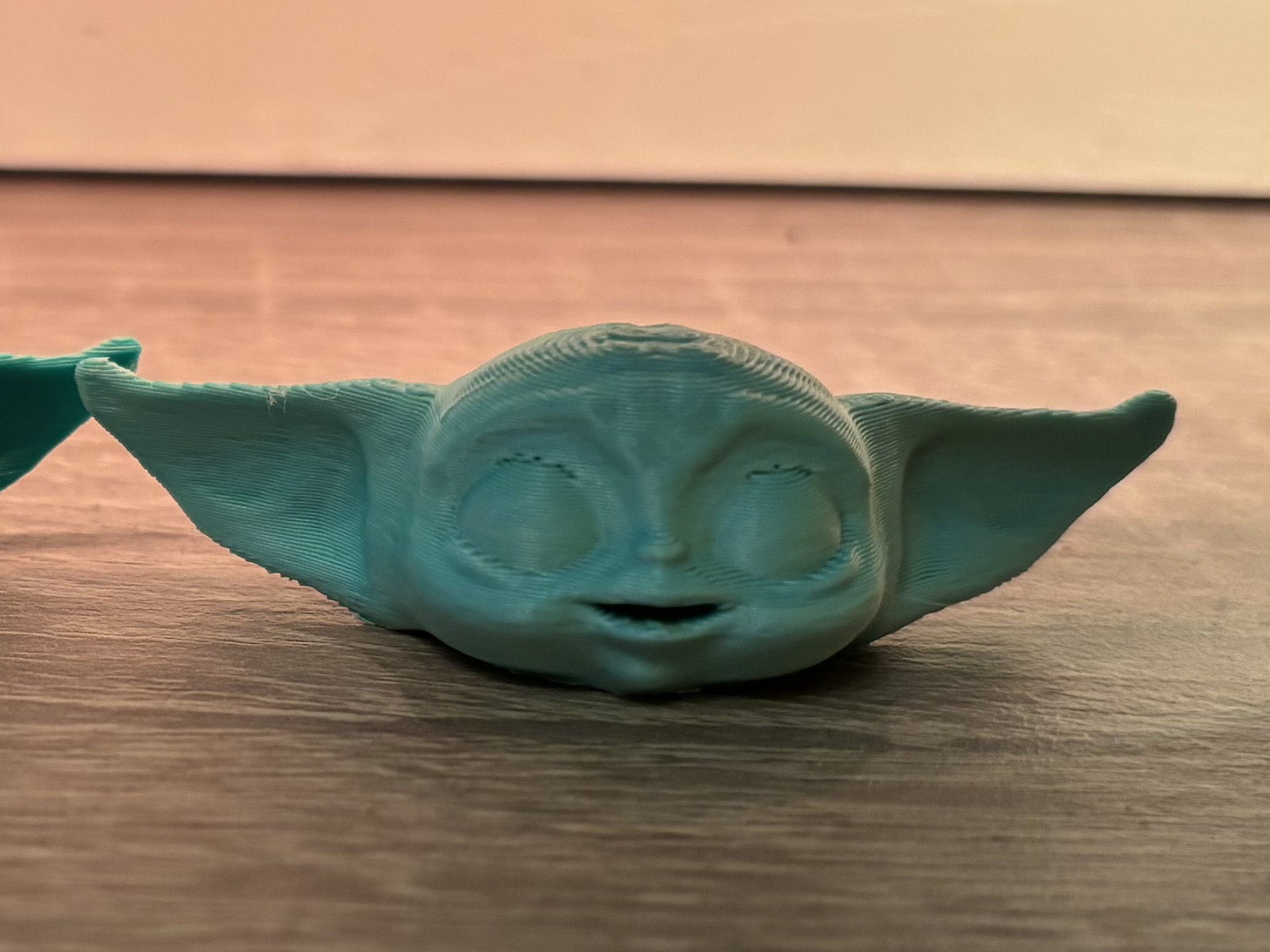 Miniatura 2 do modelo 3D Mini Yoda Toothpaste cap