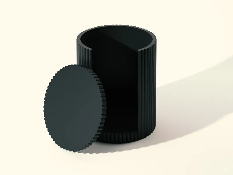 Cotton Pad Storage Container