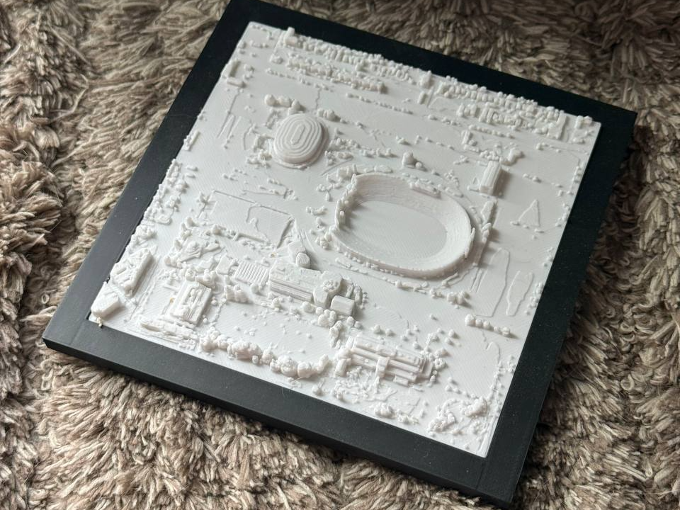 Memorial Coliseum, LA 3D model