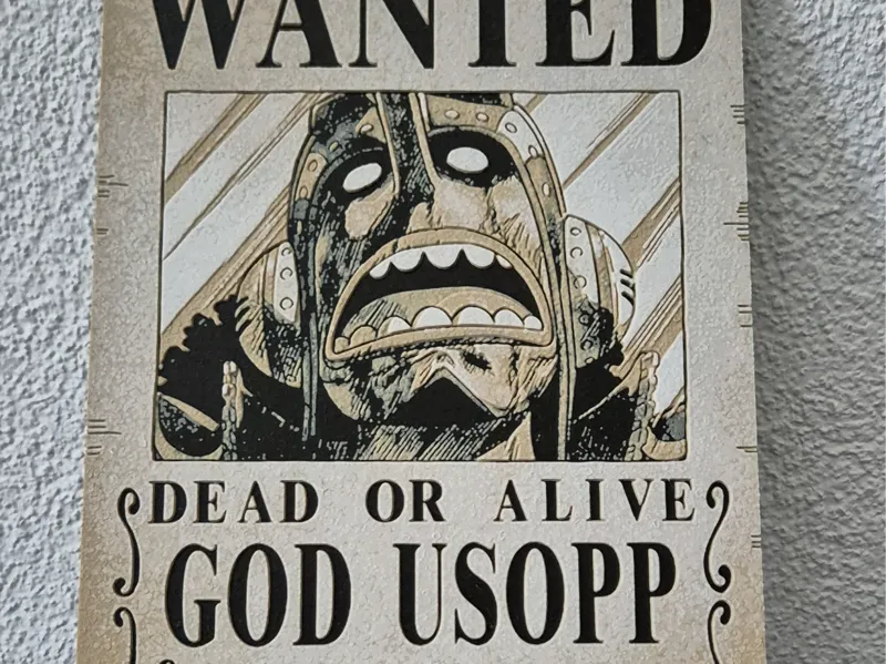 One Piece - God Usopp - Hueforge