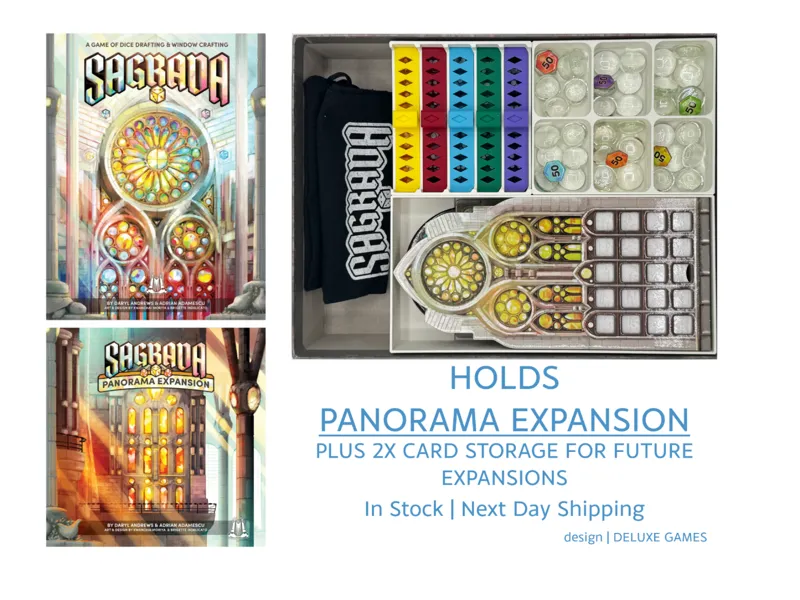 Sagrada Remastered & Panorama Expansion Insert