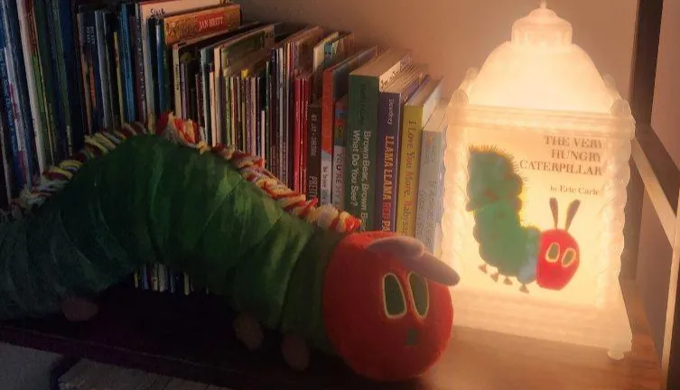 Hungry Caterpillar Lithophane