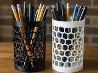 Pot à crayons géométrique — photo 2
