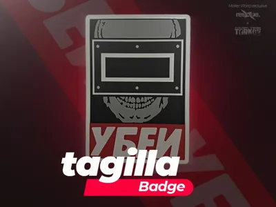 TAGILLA Mask Badge