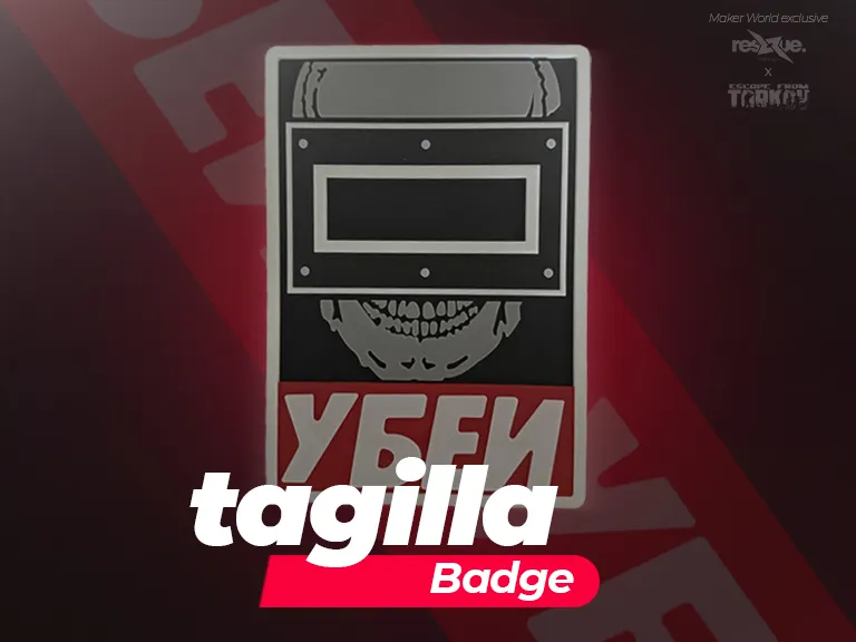 TAGILLA Mask Badge