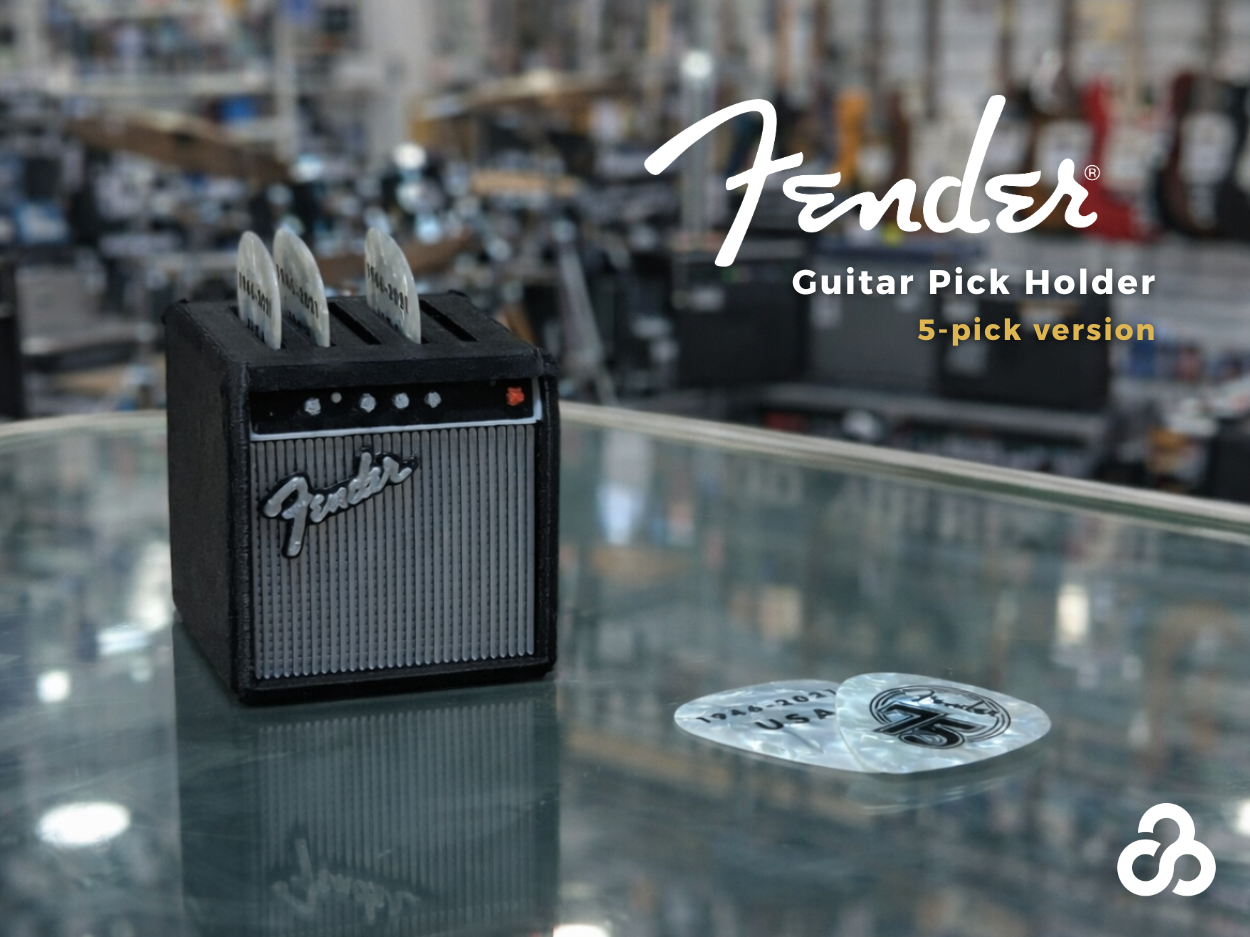 Fender Frontman Guitar Pick Holder | 5 picks