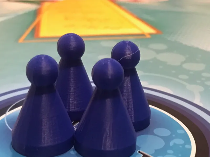 Simple Board Game Pieces