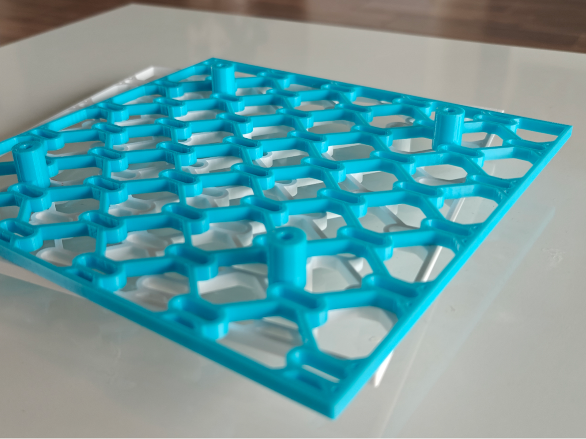 Simple Skadis Panel 3D model