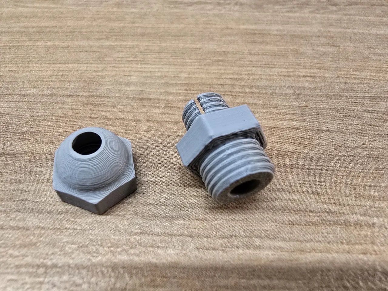 PC4-M10 and PC4-M6 Bambu PTFE Tube Connector view 4