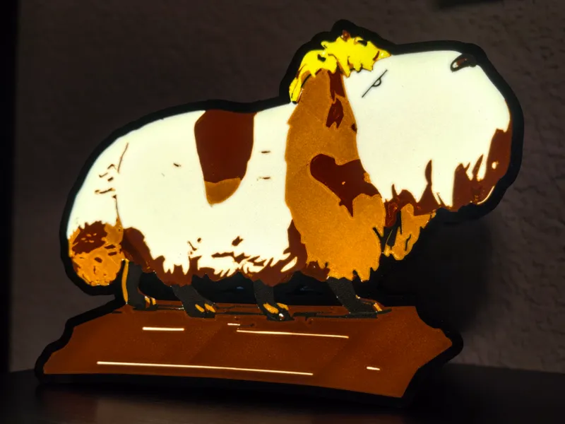 Ghibli Heen Lightbox Lampe Ghibli Hund Howl's