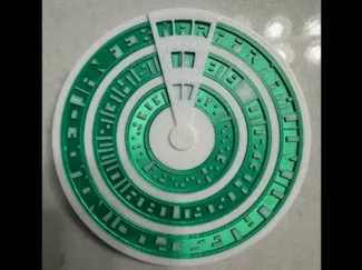 Runic Cryptic Calendar