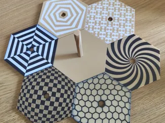 Exagonal Coasters