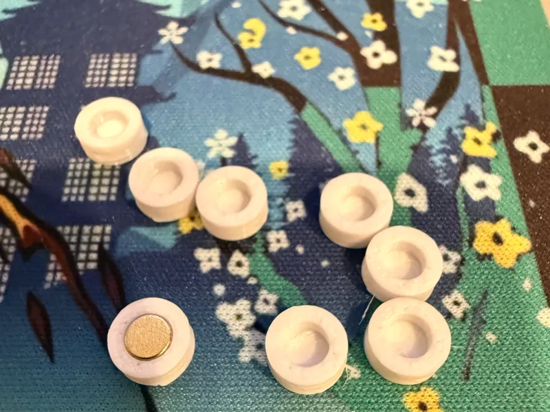 4mm x 2mm to 7mm x 3mm magnet adapter