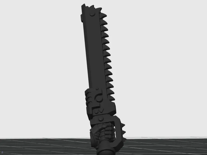 Spiky Sword for big man (32mm scale)