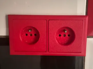 Electric Outlet for 2 slots EU