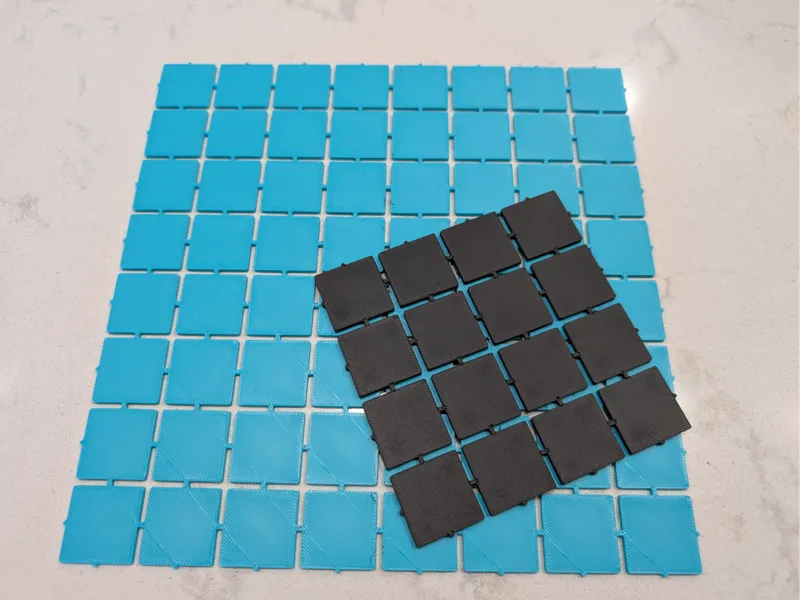 1 Inch Grid Template