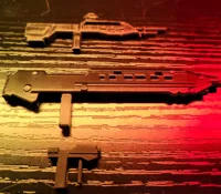 Pack d'armes futuristes pour figurine articulée — photo 2