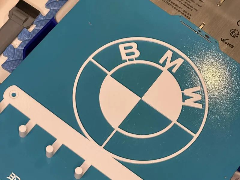 BMW Logo Key Holder – Classic Roundel Wall Mount