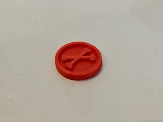 Dominant Species board game - Extinction Token