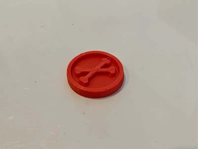 Dominant Species board game - Extinction Token