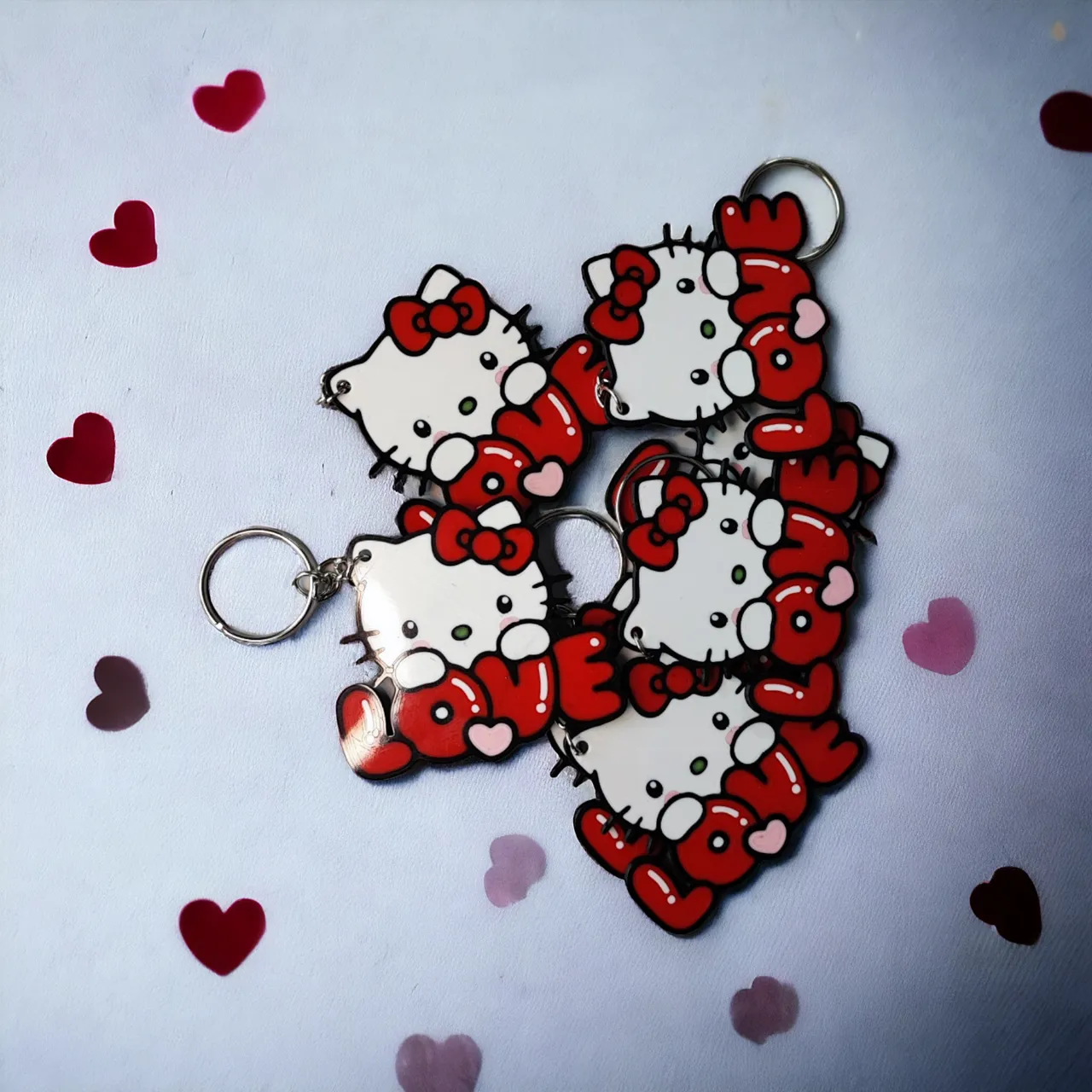 Key Ring Kello Kitty Valentine's Day view 2