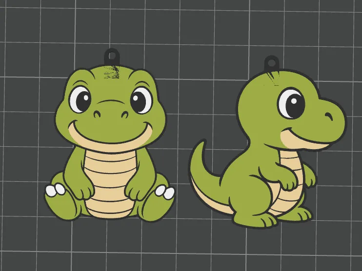 Porte-clés dinosaure T-Rex