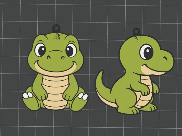 Porte-clés dinosaure T-Rex