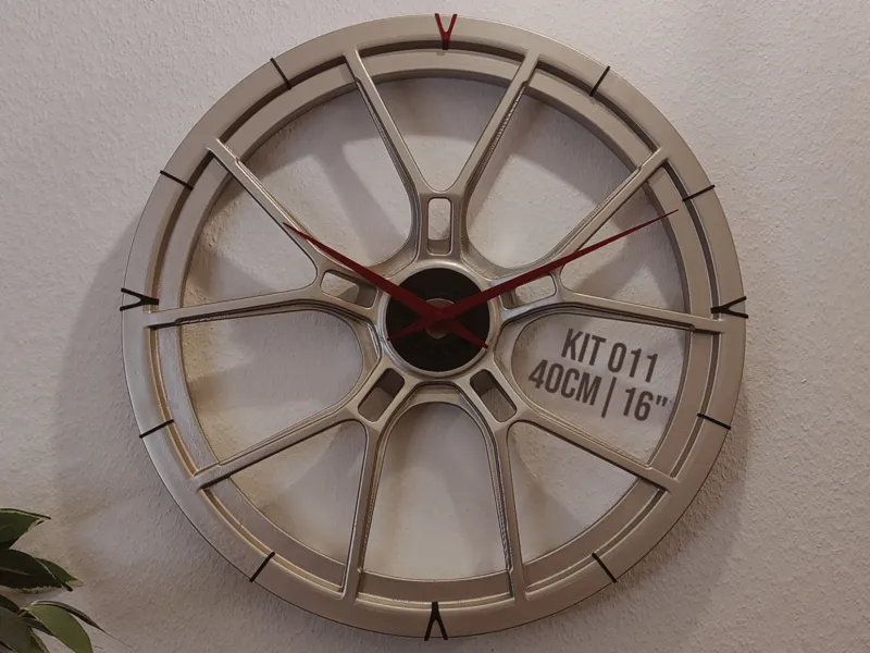 Sports Car "GT" Rim Wall Clock